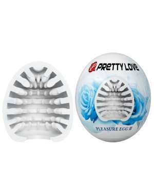Мастурбатор - Pretty Love Pleasure Egg Masturbator White