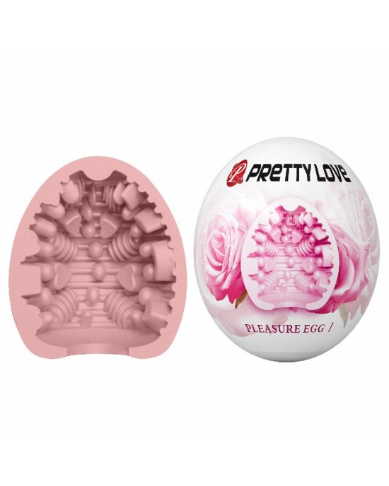 Мастурбатор - Pretty Love Pleasure Egg Masturbator Pink Мастурбатор - Pretty Love Pleasure Egg Masturbator Pink