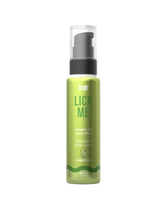 Лубрикант - Intt Lick Me Caipirinha Kissable Gel With Warm Effect, 50 мл