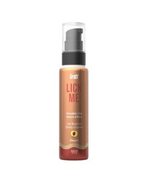 Лубрикант - Intt Lick Me Peach Kissable Gel With Warm Effect, 50 мл Лубрикант - Intt Lick Me Peach Kissable Gel With Warm Effect, 50 мл