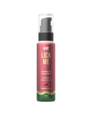 Лубрикант - Intt Lick Me Watermelon Kissable Gel With Warm Effect, 50 мл Лубрикант - Intt Lick Me Watermelon Kissable Gel With Warm Effect, 50 мл