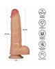 Реалістичний вібратор - Vibrating Power Basics Cock 9.5 Реалістичний вібратор - Vibrating Power Basics Cock 9.5