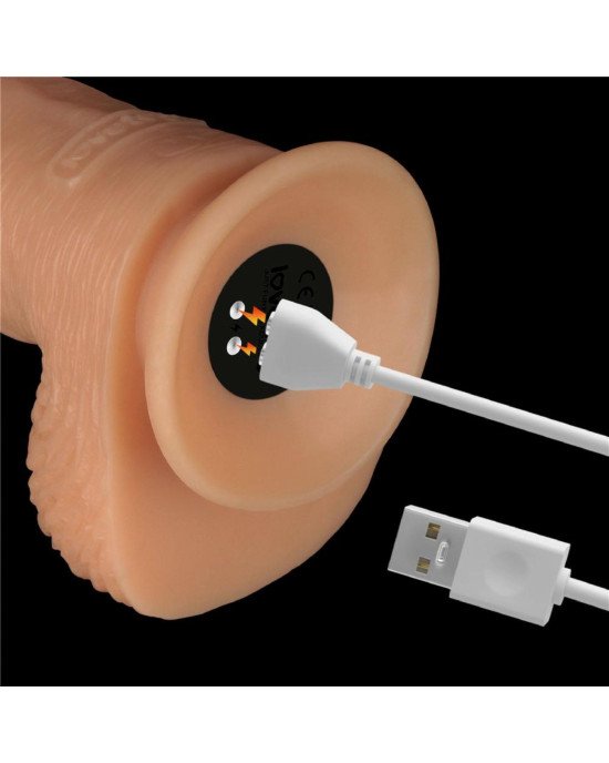 Реалістичний вібратор - Vibrating Power Basics Cock 9.5 Реалістичний вібратор - Vibrating Power Basics Cock 9.5
