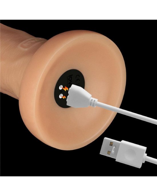 Реалістичний вібратор - Vibrating Power Basics Cock 10 Реалістичний вібратор - Vibrating Power Basics Cock 10
