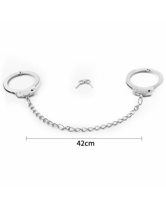 Поножі - Fetish Pleasure Metal Leg Cuffs Поножі - Fetish Pleasure Metal Leg Cuffs