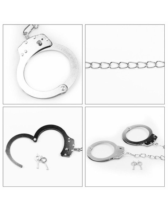 Поножі - Fetish Pleasure Metal Leg Cuffs Поножі - Fetish Pleasure Metal Leg Cuffs