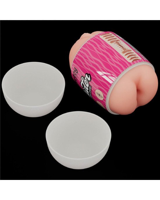 Мастурбатор - Slider Double-Ended Masturbator Ass and Vagina Flesh