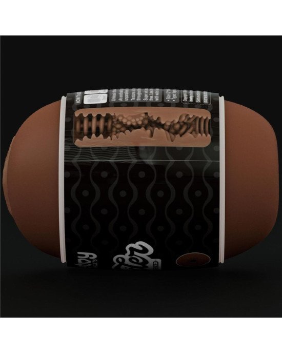 Мастурбатор - Slider Double-Ended Masturbator Vagina and Anus Brown Мастурбатор - Slider Double-Ended Masturbator Vagina and Anus Brown