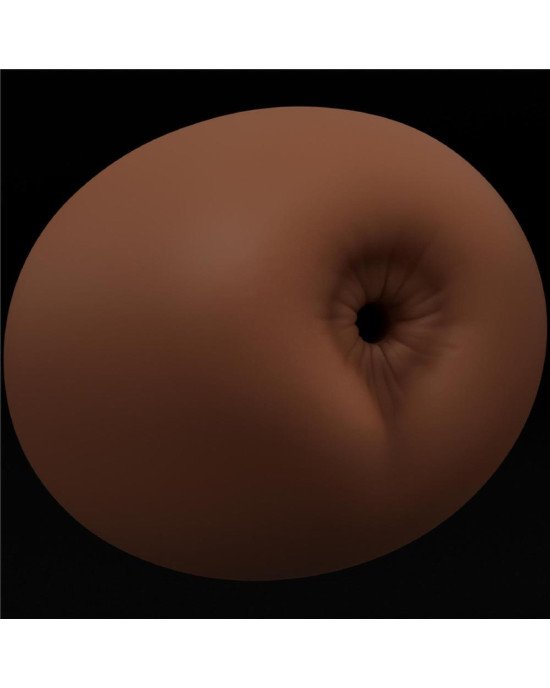Мастурбатор - Slider Double-Ended Masturbator Vagina and Anus Brown Мастурбатор - Slider Double-Ended Masturbator Vagina and Anus Brown