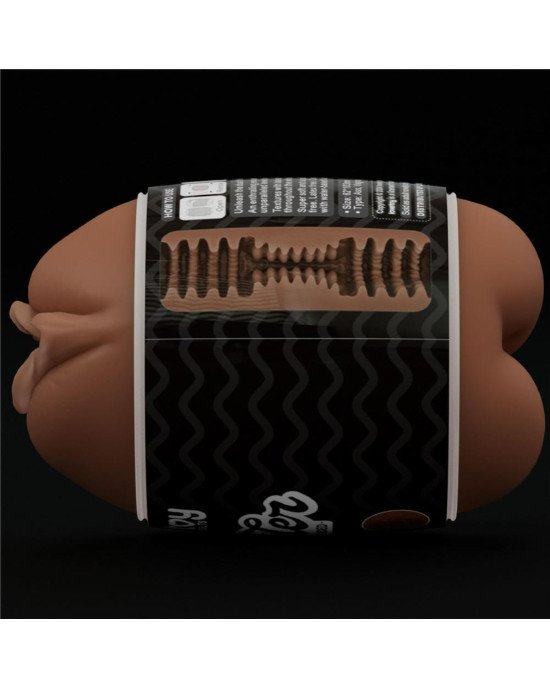 Мастурбатор - Slider Double-Ended Masturbator Ass and Vagina Brown Мастурбатор - Slider Double-Ended Masturbator Ass and Vagina Brown