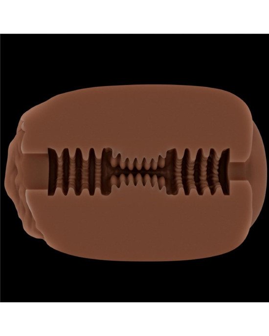 Мастурбатор - Slider Double-Ended Masturbator Ass and Vagina Brown Мастурбатор - Slider Double-Ended Masturbator Ass and Vagina Brown