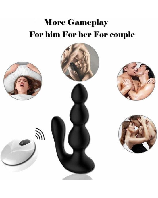 Анальна пробка - Anal Beads, Remote Controler