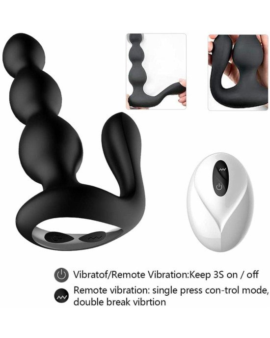 Анальна пробка - Anal Beads, Remote Controler