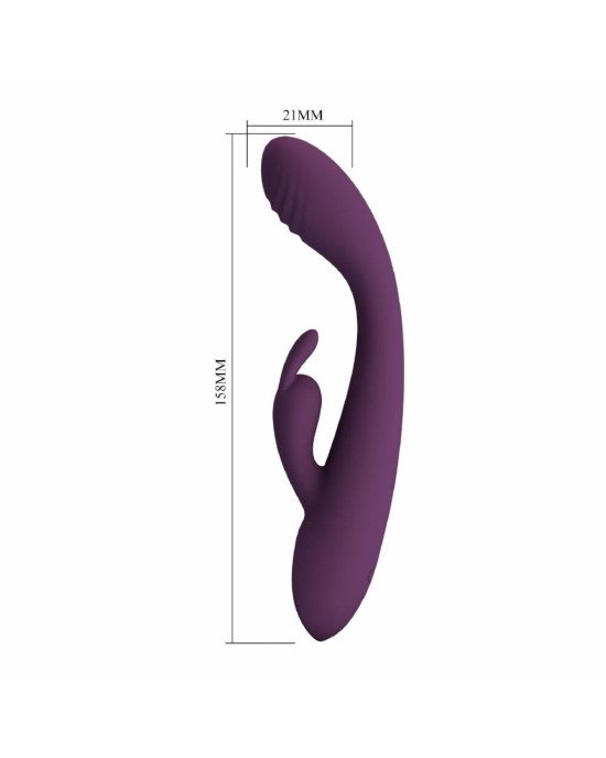Вібратор - Pretty Love Emma Powerful Silicone Rabbit Vibrator Вібратор - Pretty Love Emma Powerful Silicone Rabbit Vibrator