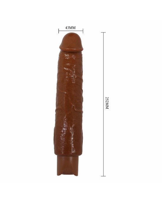 Реалістичний вібратор - Pretty Love Soren Realistic Vibrating Dildo Brown Реалістичний вібратор - Pretty Love Soren Realistic Vibrating Dildo Brown