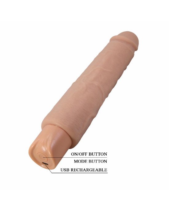 Реалістичний вібратор - Pretty Love Soren Realistic Vibrating Dildo Flesh Реалістичний вібратор - Pretty Love Soren Realistic Vibrating Dildo Flesh