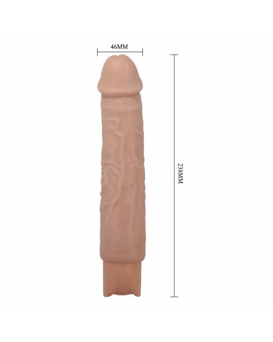 Реалістичний вібратор - Pretty Love Rufus Realistic Vibrating Dildo Flesh Реалістичний вібратор - Pretty Love Rufus Realistic Vibrating Dildo Flesh