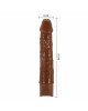 Реалістичний вібратор - Pretty Love Leander Realistic Vibrating Dildo Brown Реалістичний вібратор - Pretty Love Leander Realistic Vibrating Dildo Brown