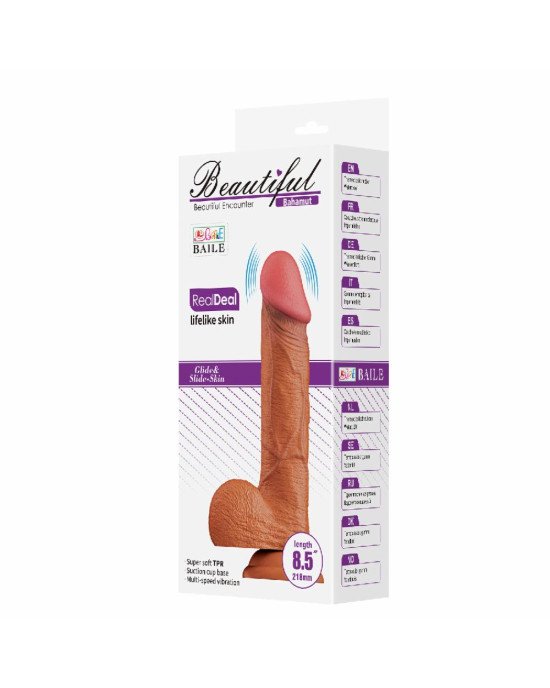 Реалістичний вібратор - Beautiful Encounter Bahamut Vibrator Latin Реалістичний вібратор - Beautiful Encounter Bahamut Vibrator Latin