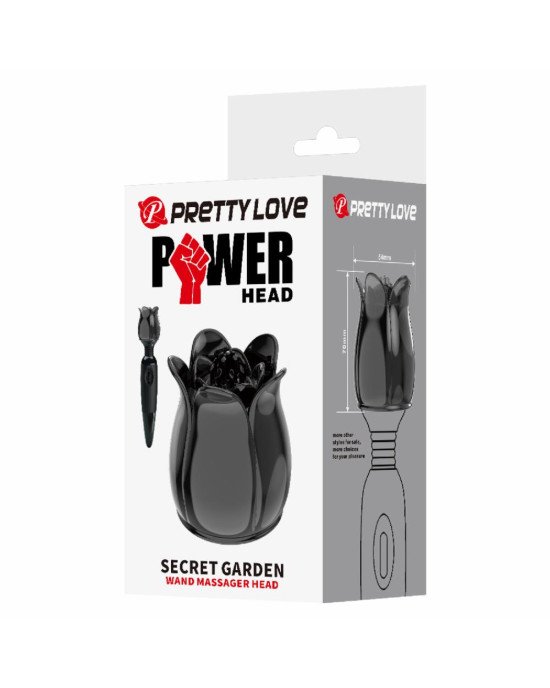 Насадка на вібромасажер - Power Head Secret Garden Wand Massager Head Насадка на вібромасажер - Power Head Secret Garden Wand Massager Head