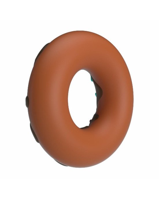 Ерекційне кільце - Pretty Love Choco Super Donut Silicone Cock Ring
