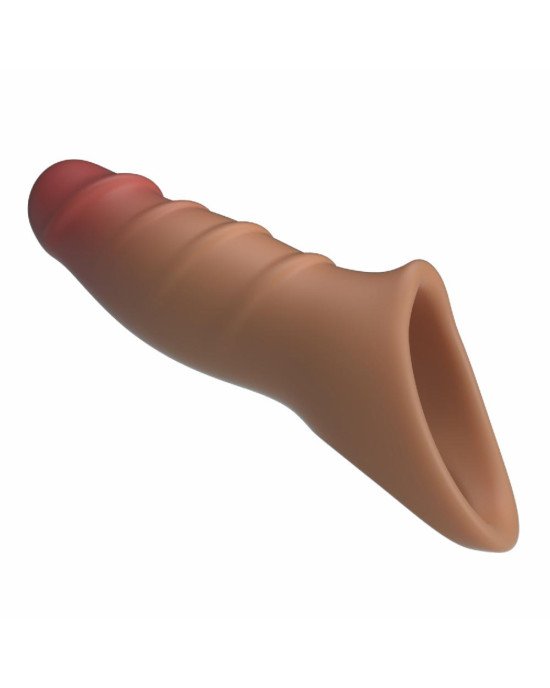 Насадка на член - Pretty Love Damell Penis Sleeve Brown