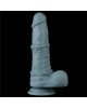 Реалістичний вібратор - Rechargeable Thrusting and Vibrating Silicone Dildo 11