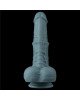 Реалістичний вібратор - Rechargeable Thrusting and Vibrating Silicone Dildo 11