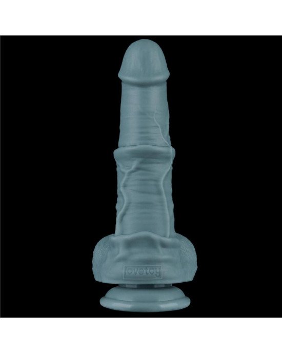 Реалістичний вібратор - Rechargeable Thrusting and Vibrating Silicone Dildo 11