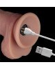 Реалістичний вібратор - Vibrating Sliding Skin Pro II Dual Layer Silicone Dong 10