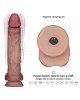 Реалістичний вібратор - Vibrating Sliding Skin Pro II Dual Layer Silicone Dong 10