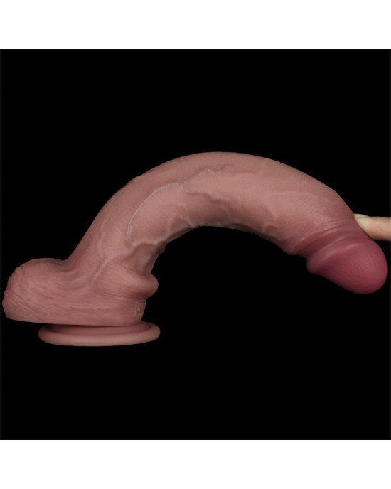 Фалоімітатор - Sliding Skin Pro II Dual Layer Silicone Dong 10 Фалоімітатор - Sliding Skin Pro II Dual Layer Silicone Dong 10