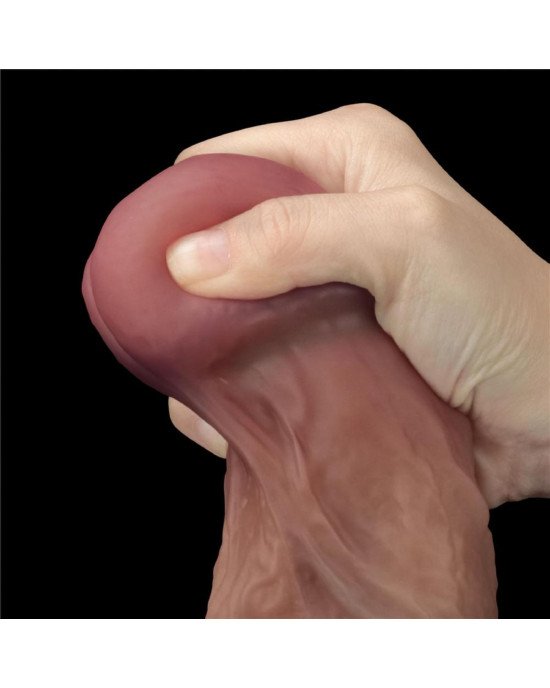 Фалоімітатор - Dual-Layered Silicone Cock XXL 10.5 Фалоімітатор - Dual-Layered Silicone Cock XXL 10.5
