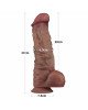 Фалоімітатор - Dual-Layered Silicone Cock XXL 10.5 Фалоімітатор - Dual-Layered Silicone Cock XXL 10.5