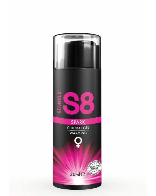 Гель для кліторальної стимуляції - S8 Spark Clitoral Gel Warming, 30 мл Гель для кліторальної стимуляції - S8 Spark Clitoral Gel Warming, 30 мл