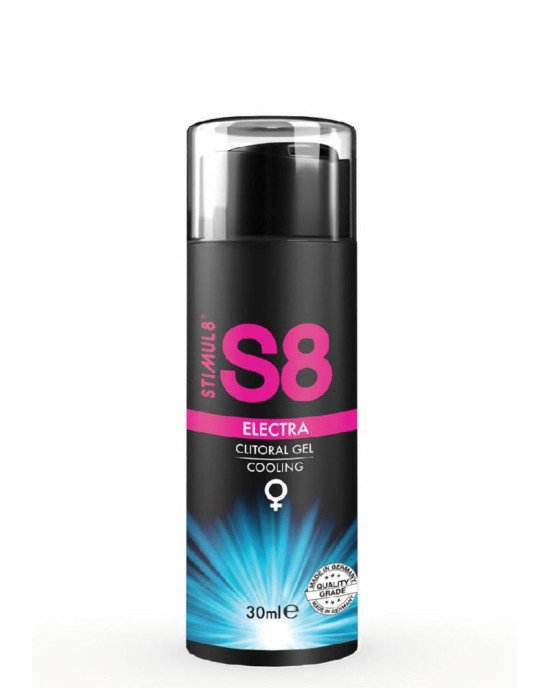 Гель для кліторальної стимуляції - S8 Electra Clitoral Gel Cooling, 30 мл Гель для кліторальної стимуляції - S8 Electra Clitoral Gel Cooling, 30 мл