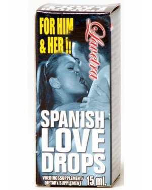 Збуджуючі краплі - Spanish Love Drops Lavetra, 15 мл Збуджуючі краплі - Spanish Love Drops Lavetra, 15 мл