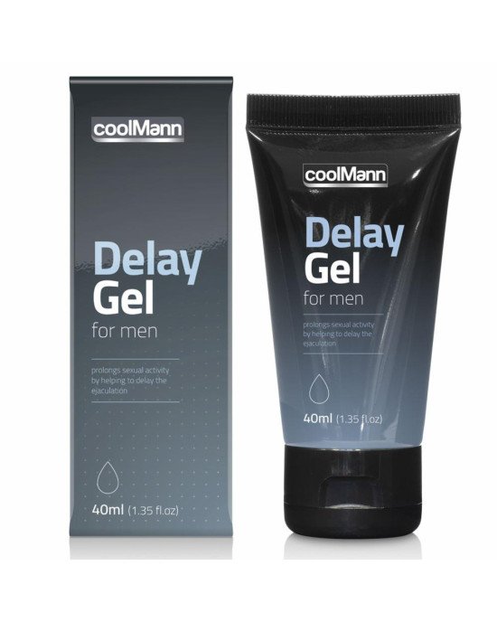 Пролонгатор - CoolMann Delay Gel, 40 мл Пролонгатор - CoolMann Delay Gel, 40 мл