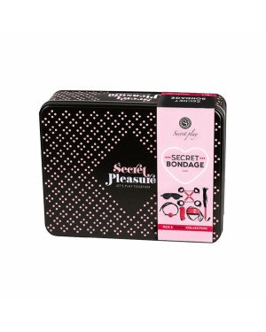 Набір БДСМ - Secret Play Secret Pleasure Red & Black Collection Bondage Kit