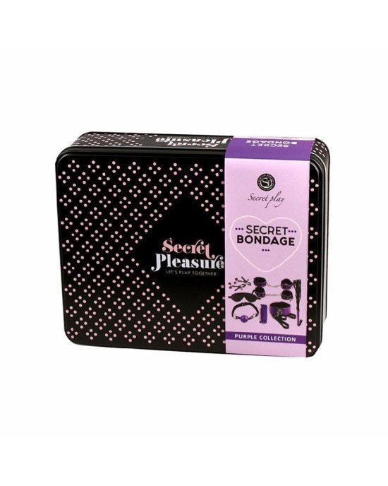 Набір БДСМ - Secret Play Secret Pleasure Purple Collection Bondage Kit Набір БДСМ - Secret Play Secret Pleasure Purple Collection Bondage Kit