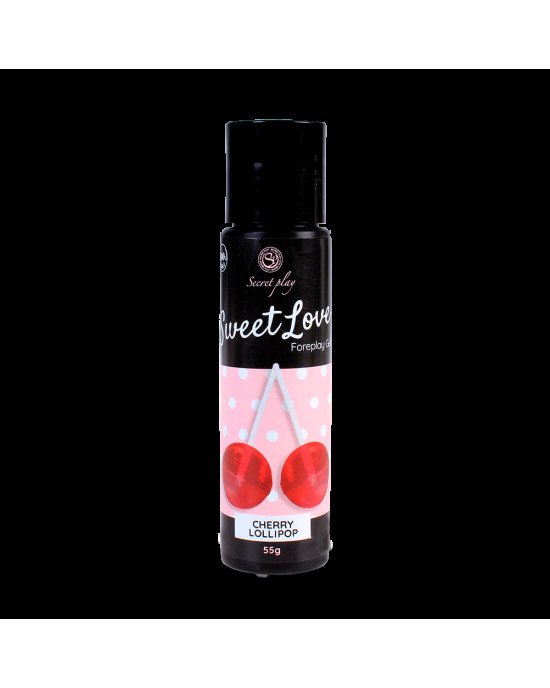 Гель для прелюдій - Secret Play Sweet Love Cherry Lollipop, 60 мл Гель для прелюдій - Secret Play Sweet Love Cherry Lollipop, 60 мл
