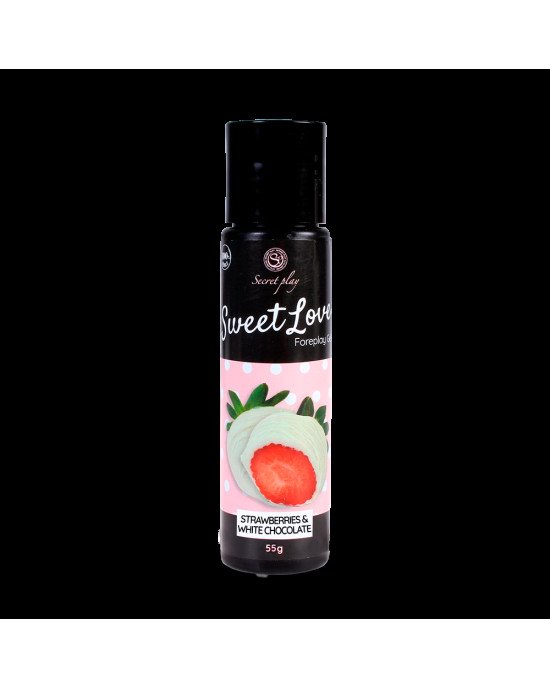Гель для прелюдій - Secret Play Sweet Love Strawberry & White Chocolate, 60 мл Гель для прелюдій - Secret Play Sweet Love Strawberry & White Chocolate, 60 мл