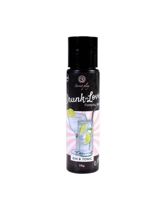 Бальзам для прелюдій - Secret Play Drunk In Love Gin & Tonic, 60 мл