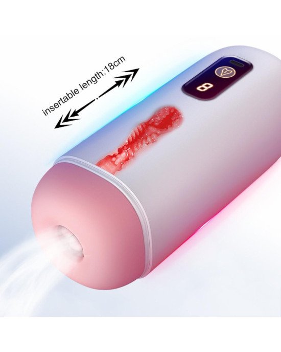 Мастурбатор - USB Rechargeable, 8 vibration functions Мастурбатор - USB Rechargeable, 8 vibration functions