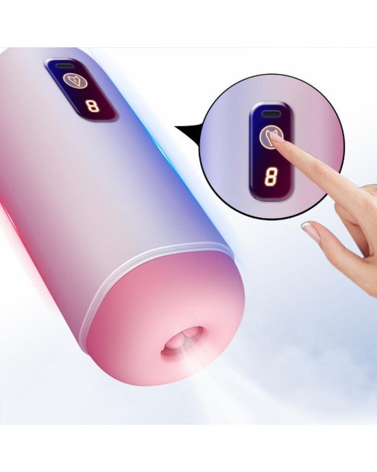 Мастурбатор - USB Rechargeable, 8 vibration functions Мастурбатор - USB Rechargeable, 8 vibration functions