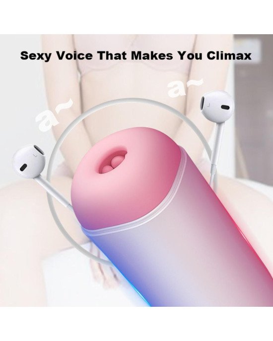 Мастурбатор - USB Rechargeable, 8 vibration functions Мастурбатор - USB Rechargeable, 8 vibration functions