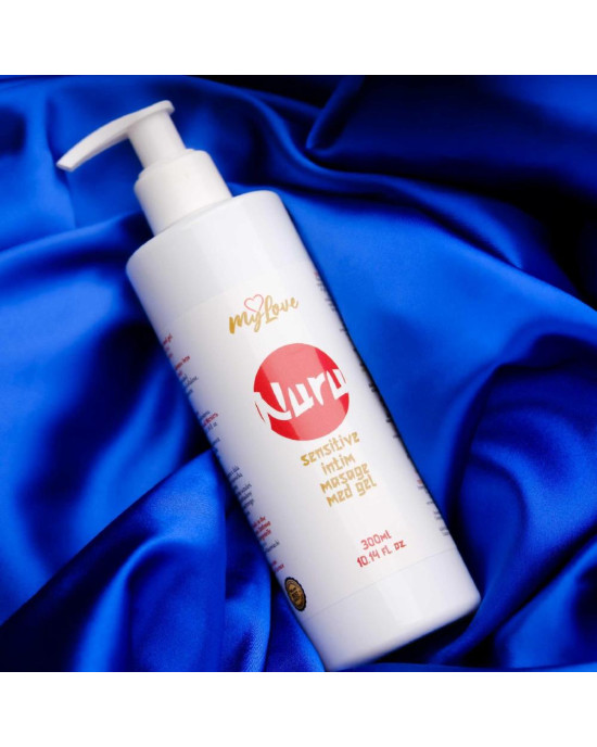 Гель для нуру масажу - MyLove Nuru Sensitive Intim Masage Med Gel, 300 мл Гель для нуру масажу - MyLove Nuru Sensitive Intim Masage Med Gel, 300 мл
