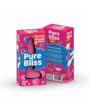 Мило член Pure Bliss Sugar Pop Pink, 18 см