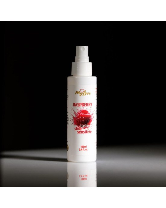 Інтимний гель-лубрикант - MyLove Taste-Slide Sensitive Raspberry, 100 мл Інтимний гель-лубрикант - MyLove Taste-Slide Sensitive Raspberry, 100 мл