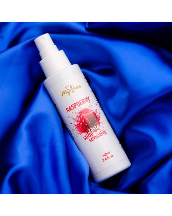 Інтимний гель-лубрикант - MyLove Taste-Slide Sensitive Raspberry, 100 мл Інтимний гель-лубрикант - MyLove Taste-Slide Sensitive Raspberry, 100 мл